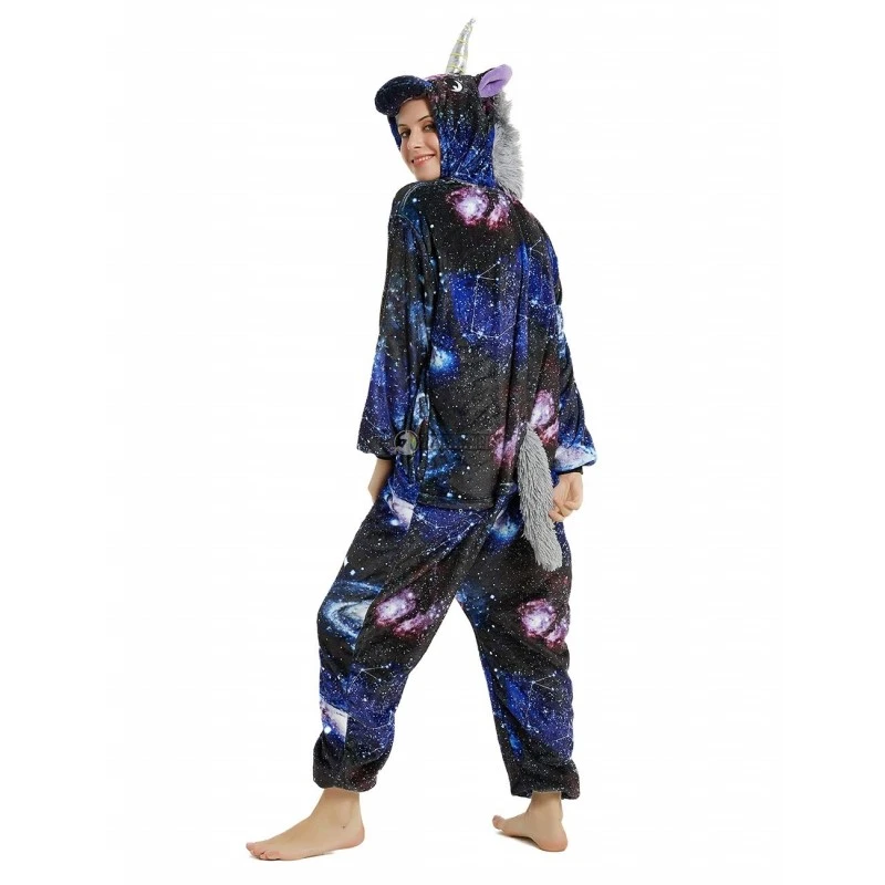 Déguisement Galaxy Unicorn Pyjama Femme Homme Pyjama Combinaison 5 Déguisement Galaxy Unicorn Pyjama Femme Homme Pyjama Combinaison – Image 5