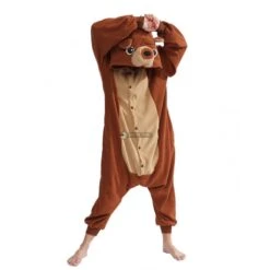 Déguisement Teddy Bear Pyjama Femme Homme Pyjama Combinaison -Favolicorne Déguisement Promos Magasin syay075 1