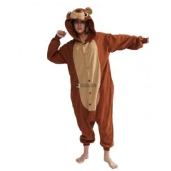 Déguisement Teddy Bear Pyjama Femme Homme Pyjama Combinaison -Favolicorne Déguisement Promos Magasin syay075 4