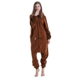 Déguisement Eevee Pyjama Femme Homme Pyjama Combinaison -Favolicorne Déguisement Promos Magasin syay077 3