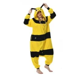 Déguisement Bee Pyjama Femme Homme Pyjama Combinaison -Favolicorne Déguisement Promos Magasin syay079 2