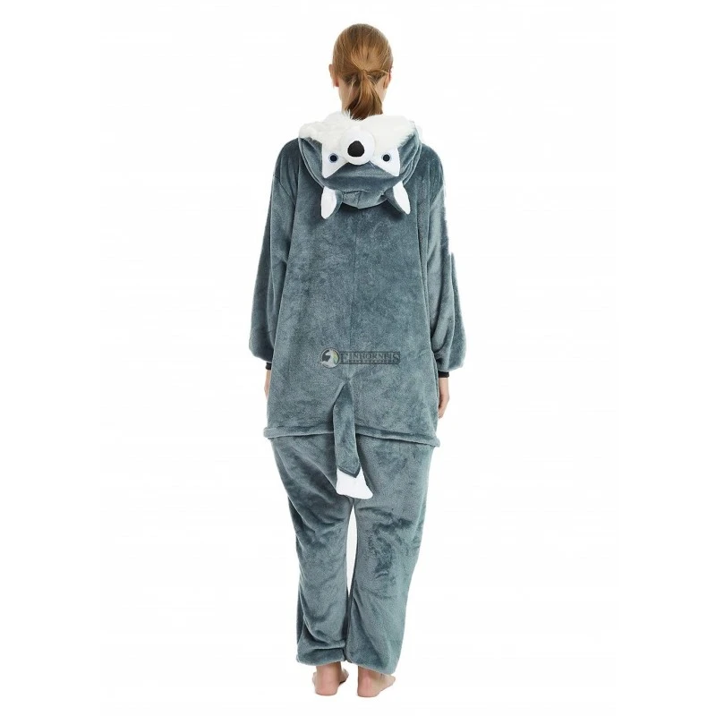 Déguisement Wolf Pyjama Femme Homme Pyjama Combinaison 5 Déguisement Wolf Pyjama Femme Homme Pyjama Combinaison – Image 5
