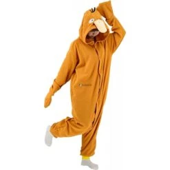 Déguisement Psyduck Pyjama Femme Homme Pyjama Combinaison 7 Déguisement Psyduck Pyjama Femme Homme Pyjama Combinaison -Favolicorne Déguisement Promos Magasin syay083 3