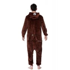 Déguisement Brown Bear Pyjama Femme Homme Pyjama Combinaison -Favolicorne Déguisement Promos Magasin syay089 4