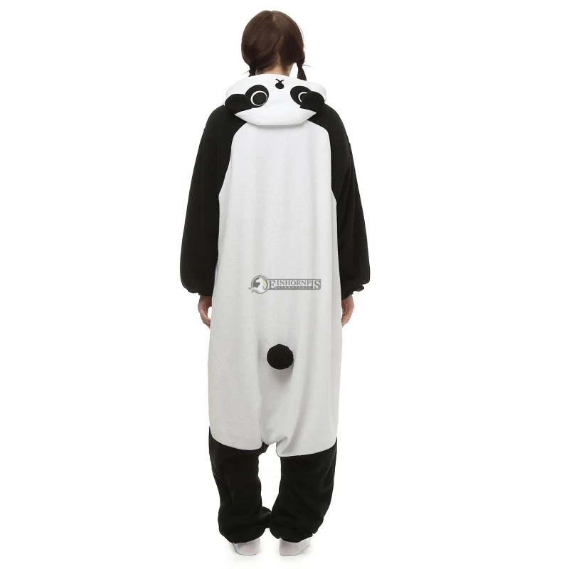 Déguisement Panda Pyjama Femme Homme Pyjama Combinaison 3 Déguisement Panda Pyjama Femme Homme Pyjama Combinaison – Image 3