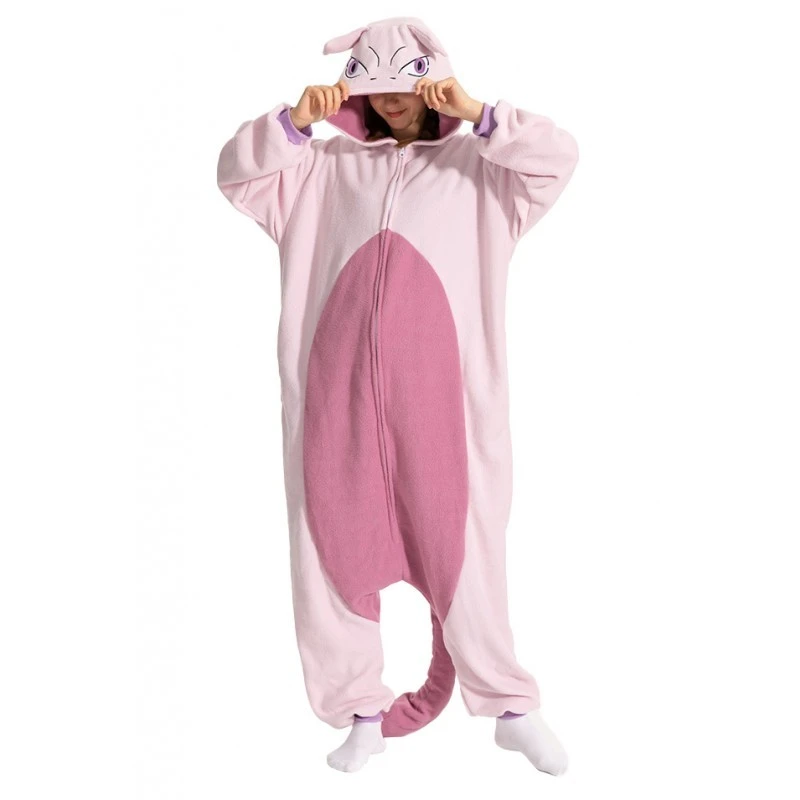 Déguisement Pokemon Mewtwo & Gengar & Eevee & Pikachu & Umbreon & Espeon & Snorlax Pyjama Femme Homme Pyjama Combinaison 14 Déguisement Pokemon Mewtwo & Gengar & Eevee & Pikachu & Umbreon & Espeon & Snorlax Pyjama Femme Homme Pyjama Combinaison – Image 14