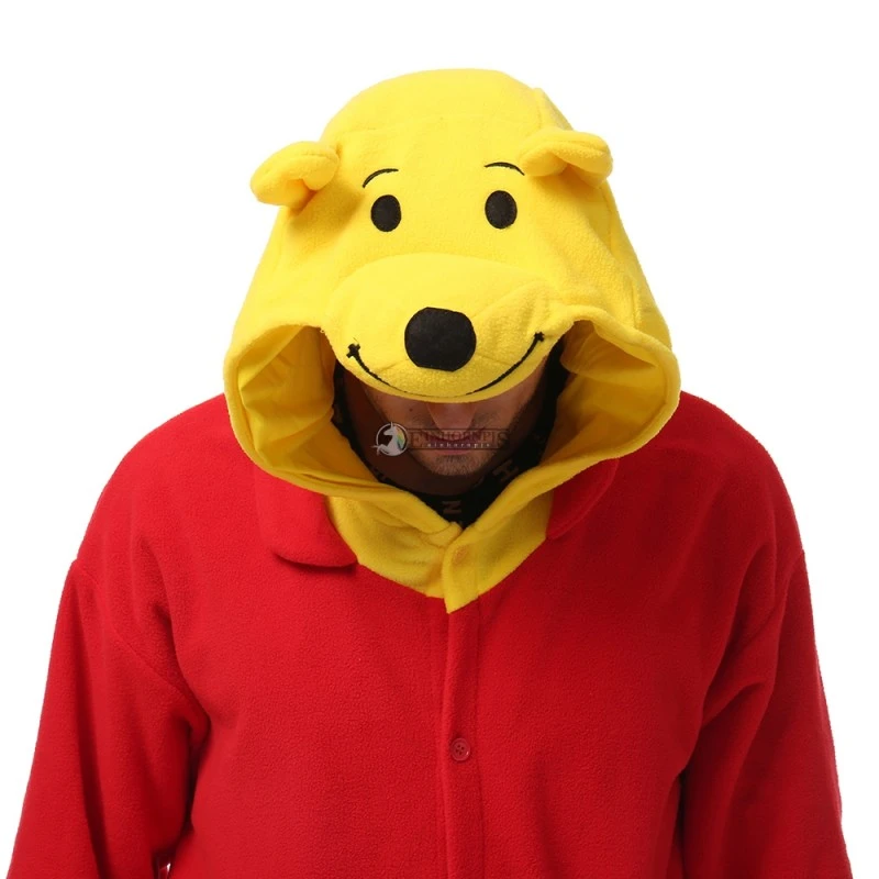 Déguisement Mens Winnie The Pooh Pyjama Femme Homme Pyjama Combinaison 2 Déguisement Mens Winnie The Pooh Pyjama Femme Homme Pyjama Combinaison – Image 2
