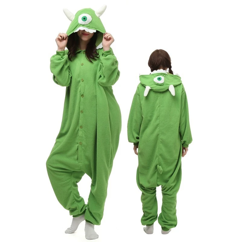 Déguisement Sulley & Mike Wazowski Pyjama Femme Homme Pyjama Combinaison 5 Déguisement Sulley & Mike Wazowski Pyjama Femme Homme Pyjama Combinaison – Image 5