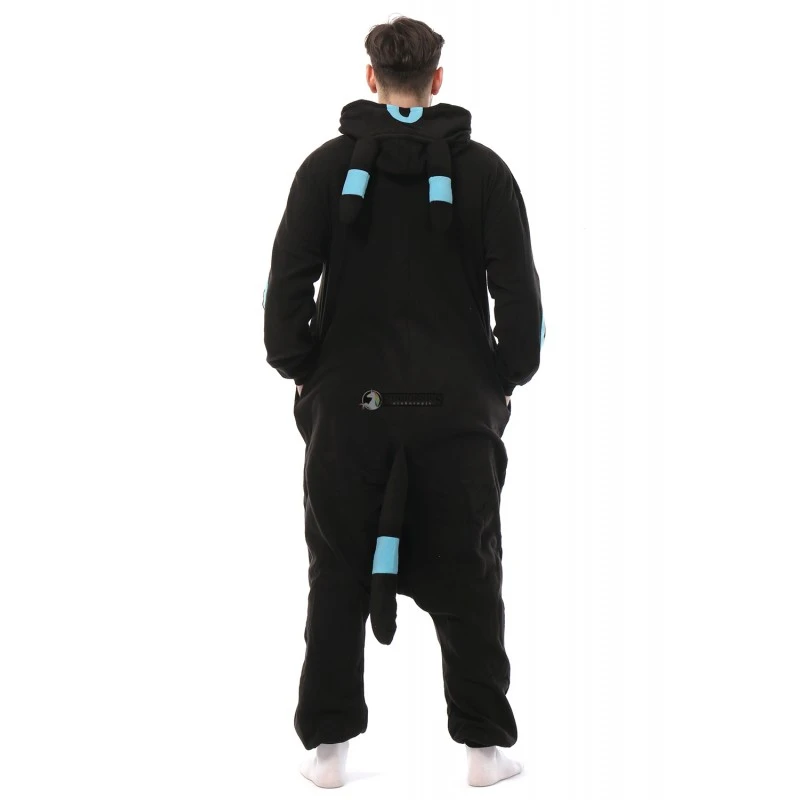 Déguisement Pokemon Noctali Umbreon Pyjama Femme Homme Pyjama Combinaison 10 Déguisement Pokemon Noctali Umbreon Pyjama Femme Homme Pyjama Combinaison – Image 10