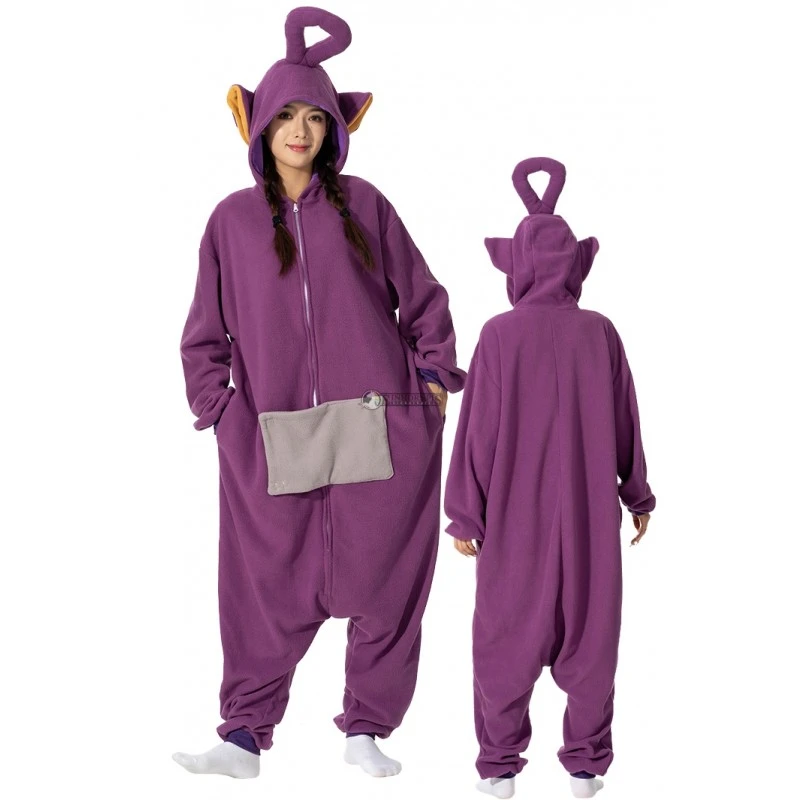 Déguisement Teletubbies Onesie Laa-Laa Dipsy Tinky-Winky Po Pyjama Femme Homme Pyjama Combinaison 2 Déguisement Teletubbies Onesie Laa-Laa Dipsy Tinky-Winky Po Pyjama Femme Homme Pyjama Combinaison – Image 2