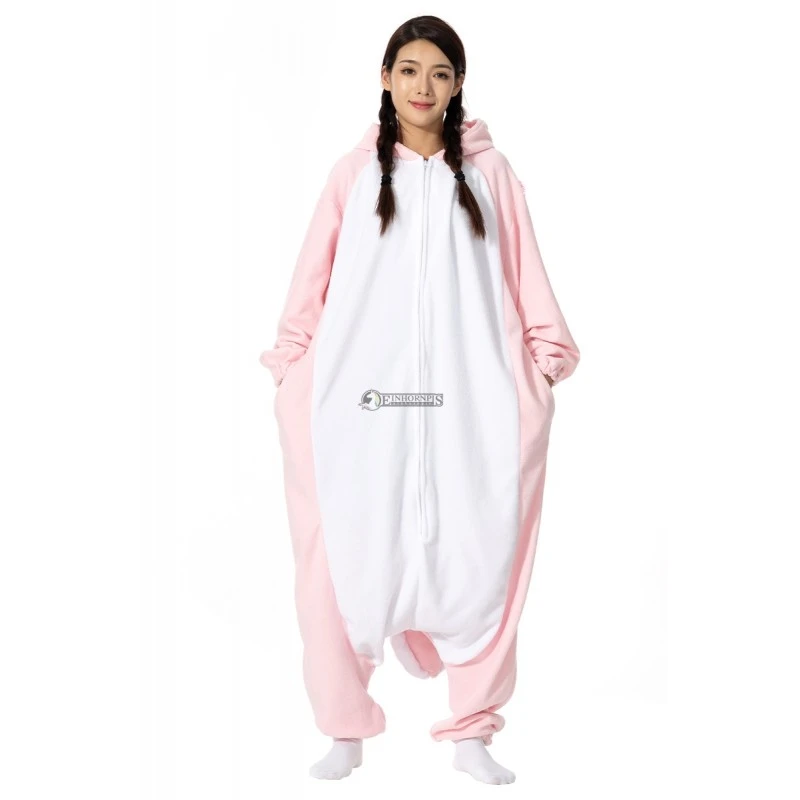 Déguisement Rose Axolotl Pyjama Femme Homme Pyjama Combinaison 5 Déguisement Rose Axolotl Pyjama Femme Homme Pyjama Combinaison – Image 5