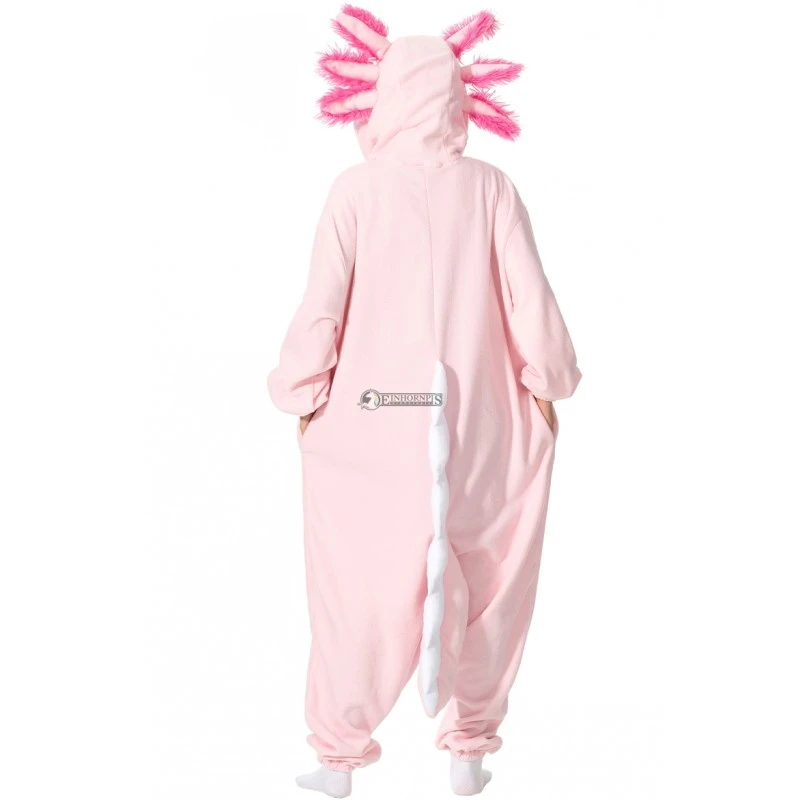 Déguisement Rose Axolotl Pyjama Femme Homme Pyjama Combinaison 9 Déguisement Rose Axolotl Pyjama Femme Homme Pyjama Combinaison – Image 9