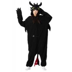 Déguisement Toothless Pyjama Femme Homme Pyjama Combinaison -Favolicorne Déguisement Promos Magasin syay119 6