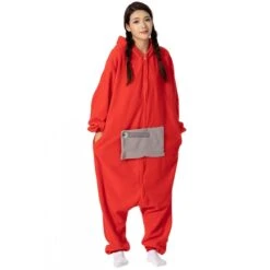Déguisement Teletubby Po Pyjama Femme Homme Pyjama Combinaison -Favolicorne Déguisement Promos Magasin syay129 4