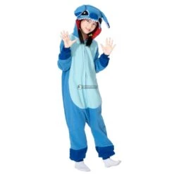 Déguisement Enfant Stitch Pyjama Femme Homme Pyjama Combinaison -Favolicorne Déguisement Promos Magasin syay135 1