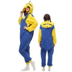 Déguisement Minions Pyjama Femme Homme Pyjama Combinaison -Favolicorne Déguisement Promos Magasin syay140 1