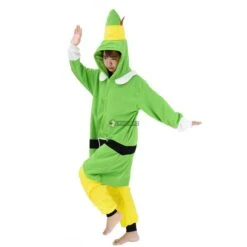 Déguisement Christmas Costume Santa Claus & Elf & Olaf & Rudolph Reindeer & Snowman Suit Pyjama Femme Homme Pyjama Combinaison -Favolicorne Déguisement Promos Magasin syay141 7