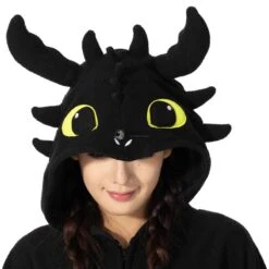 Déguisement Toothless & Light Fury Onesie Dragon Pyjama Femme Homme Pyjama Combinaison -Favolicorne Déguisement Promos Magasin syay142 4
