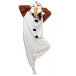 Déguisement Olaf Pyjama Femme Homme Pyjama Combinaison 8 Déguisement Olaf Pyjama Femme Homme Pyjama Combinaison -Favolicorne Déguisement Promos Magasin syay144 1